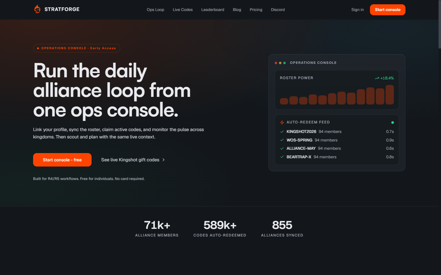 StratForge, application SaaS conçue et développée par Joel Pereira Gomes